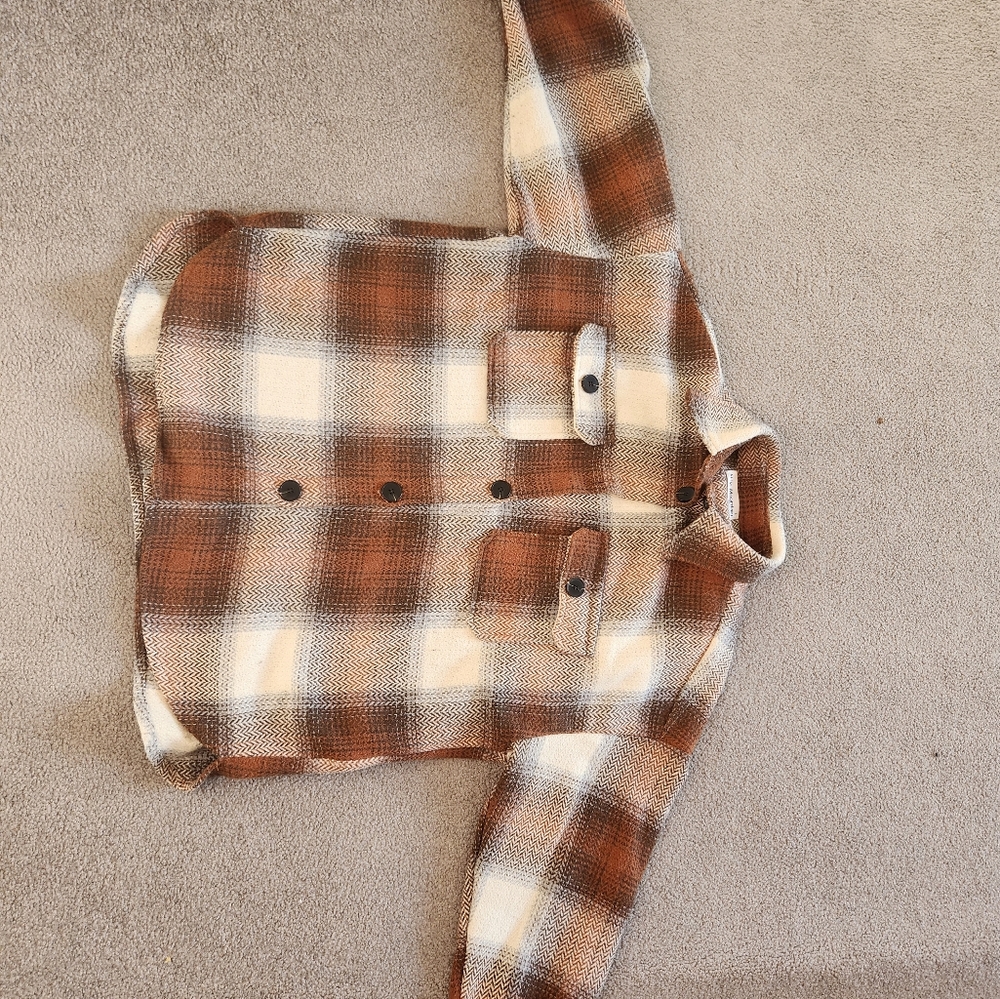 Plaid shacket - Picture 3 of 4